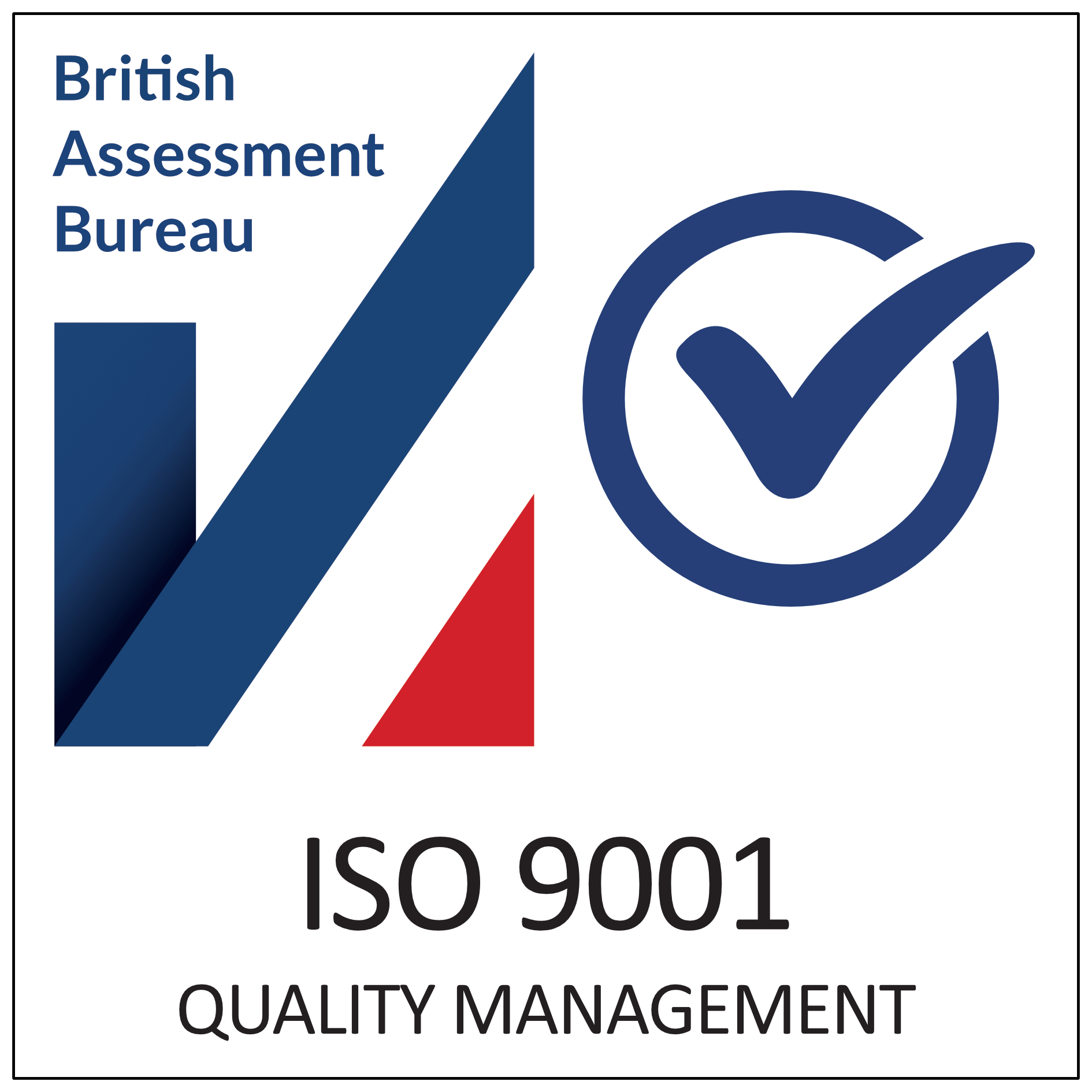 ISO 9001 Check Logo